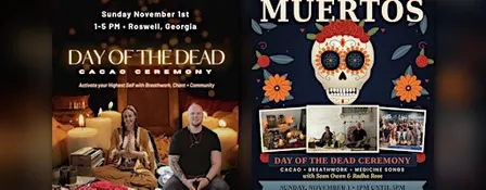 Day of the Dead Cacao Ceremony | Breathwork, Chant & Community | Roswell