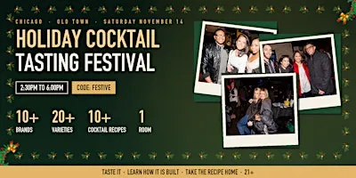 Chicago - Holiday Cocktail Tasting Festival - November 14
