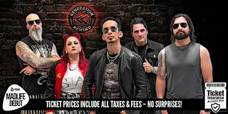 Generation Rewind - 90s Rock Tribute Band | MADLIFE DEBUT!