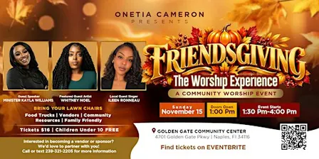 Friendsgiving: The Worship Experience