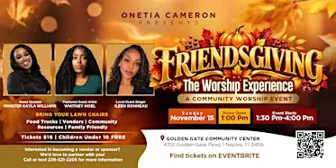 Friendsgiving: The Worship Experience