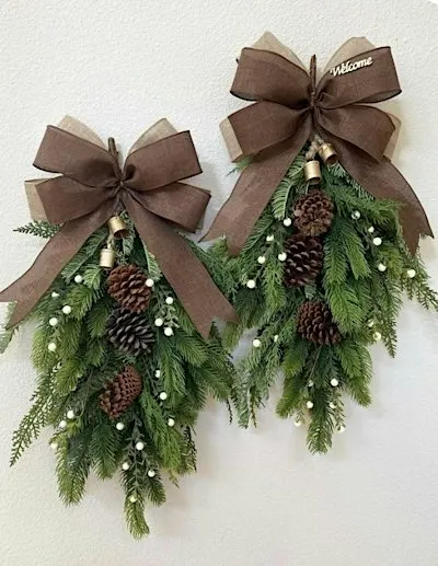 DIY Holiday Swag at Elicit Brewing Co. Fairfield