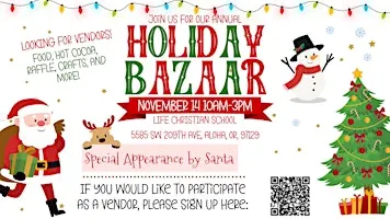 4th Annual LCS Holiday Bazaar