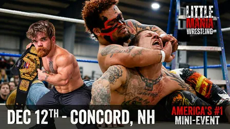 Little Mania Mini Wrestling Invades - Concord, NH!!