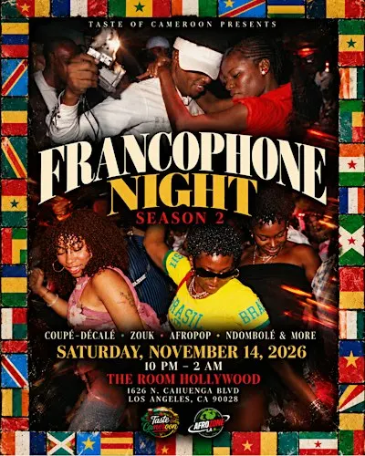 Francophone Night & AfroBeats (Celebrating Culture)