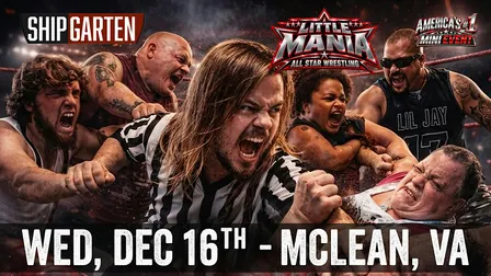 Little Mania Mini Wrestling Invades - McLean, VA!!