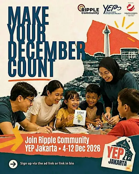 [For Youth under 35] YEP overseas volunteering to Jakarta