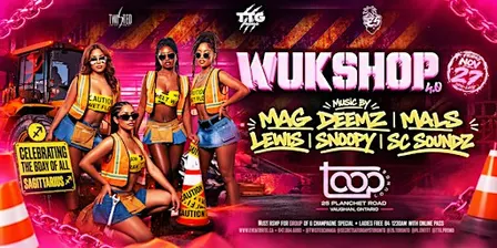 Wukshop 4.0 | Fri Nov 27 | Toop Lounge