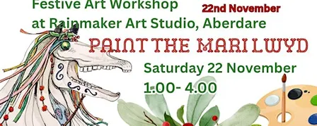 Festive Art Workshop: Paint The Mari Lwyd