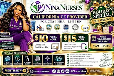 CNA/HHA License renewal courses in person