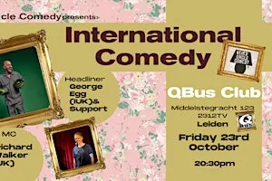 International Stand Up Comedy @QBus Club Leiden