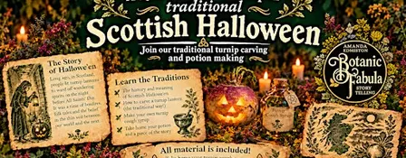Scottish Hallowe'en - Turnip carving and Potion making