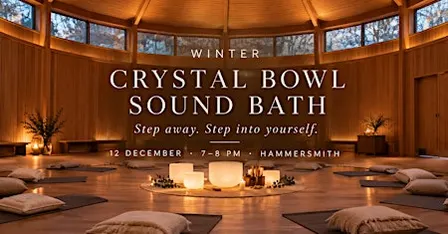 Winter Crystal Bowl Sound Bath