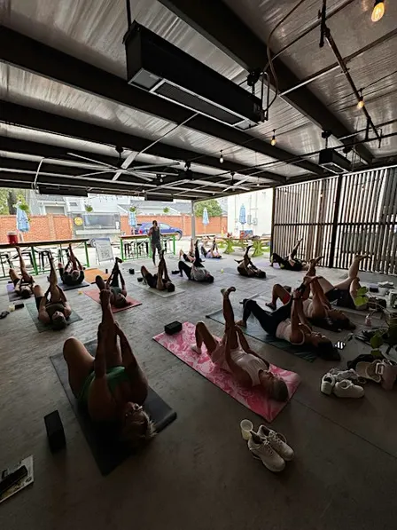Halloween Mimosa Yoga at Craft & Draft on Devine