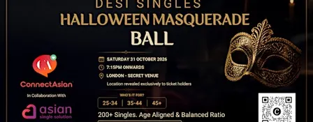Desi Singles Halloween Masaquerade Ball - London
