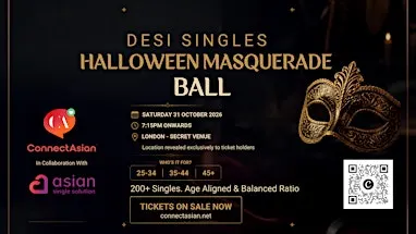 Desi Singles Halloween Masaquerade Ball - London