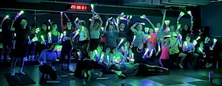 Glowlates - Glow In The Dark Pilates