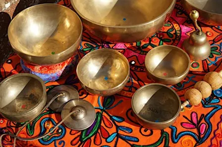 Hosted FREE of charge ~  Premium Sound Bowl Journey for an Autumnal Reset