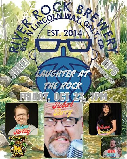 Laughter At The Rock: Free Comedy At River Rock Brewery