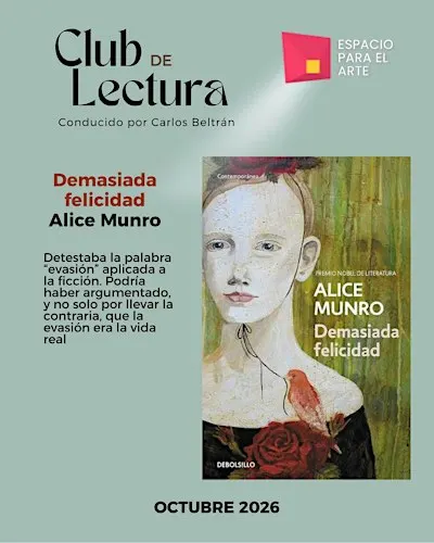 Club de lectura: Demasiada felicidad de Alice Munro