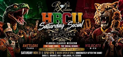 Florida Classic HBCU Saturday Day Party