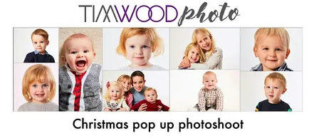 Pop up winter photo shoot