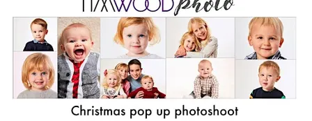 Pop up winter photo shoot