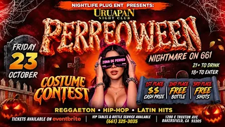 PERREOWEEN FRIDAY OCT 23RD URUAPAN NIGHT CLUB 18+