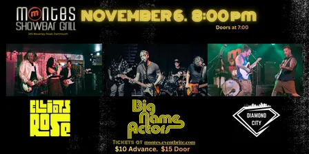 MONTE'S ROCKS: Showcasing the Best in Local Emerging Rock Bands