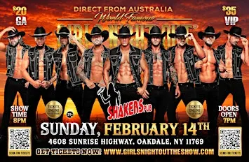 MAGIC HUNKS -AUSTRALIAN -TAKEOVER -OAKDALE,NY!