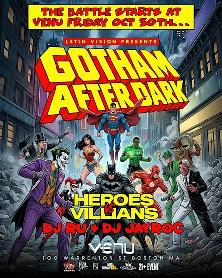 777 Fridays: Gotham After Dark - Heroes & Villians (Elite Affairs)