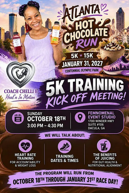 ATL “Hot Chocolate 5K” Training Kick Off Meeting