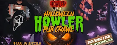 The Halloween Howler Pubcrawl | The Largest Bus Crawl In The World!