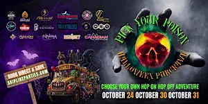 Pick Your Poison Halloween Pubcrawl - Sat Oct 24th