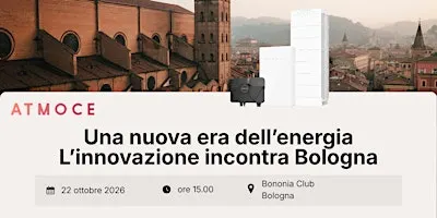 Una nuova era dell’energia. L’innovazione incontra Bologna