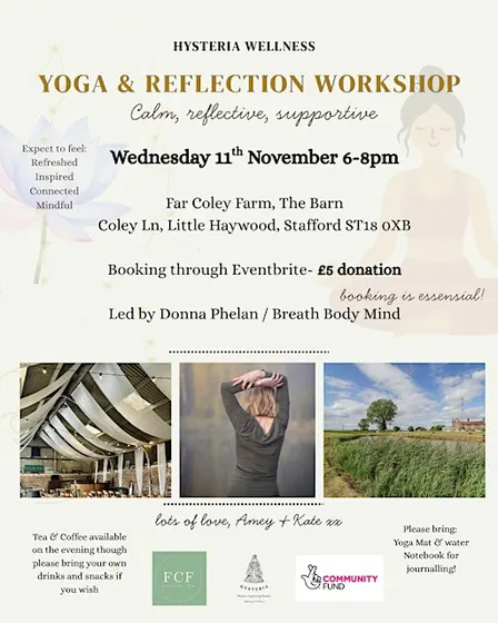 YOGA & REFLECTIVE JOURNALLING