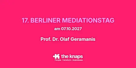 17. Berliner Mediationstag