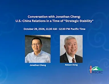 Conversation with Jonathan Cheng: U.S.-China & "Strategic Stability"