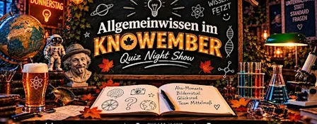 Quiz Night #594.1 - Allgemeinwissen (Quiz im Knowember)