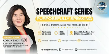 Speechcraft Series — Purposefully Speaking