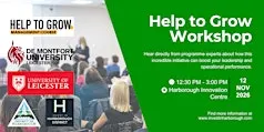 Help to Grow Workshop