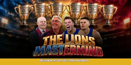 Lions Mastermind ft Fagan, Matthews, Morris & Zorko at Village Green Hotel!