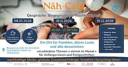 Näh-Café: Nähen, reparieren, kreativ sein