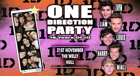 16 Years Of One Direction Party (Hull)