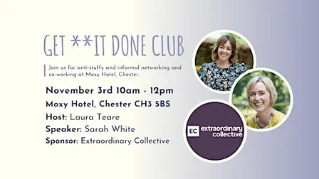 GET **IT DONE CLUB Chester November