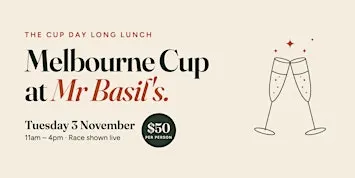 Melbourne Cup at Mr Basil's