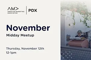AMA PDX Monthly Marketers Meet Up —  Guilder Coffee Company