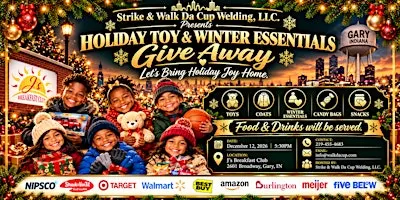 Holiday Toy & Winter Essentials Give Away