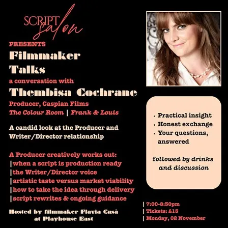 Filmmaker Talks: The Writer/Director & Producer Relationship