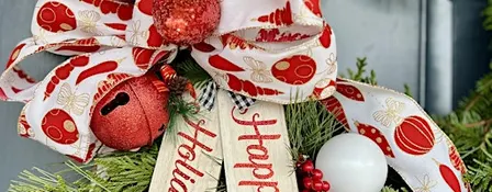 Craftail Presents: Jingle & Mingle Holiday Wreath Class